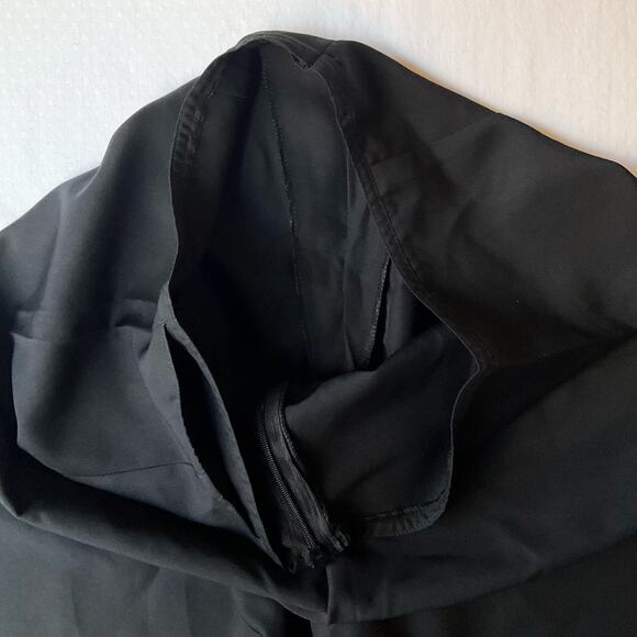 Women’s lightweight Casual Long Pants size XS, Solid Black - Picture 7 of 9